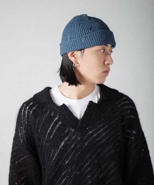TEXTURED KNITTED BEANIE HAT ニットビーニー帽｜COS コス 公式