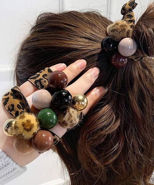 セール】ヘアゴム 3点セット キラキラ 髪留め ブレスレット おしゃれ