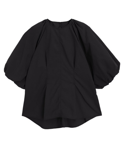 RASW（ラス）の「[RASW]バルーンスリーブブラウス（シャツ/ブラウス・レディース・ブラック/オフホワイト・M）」の9枚目の写真