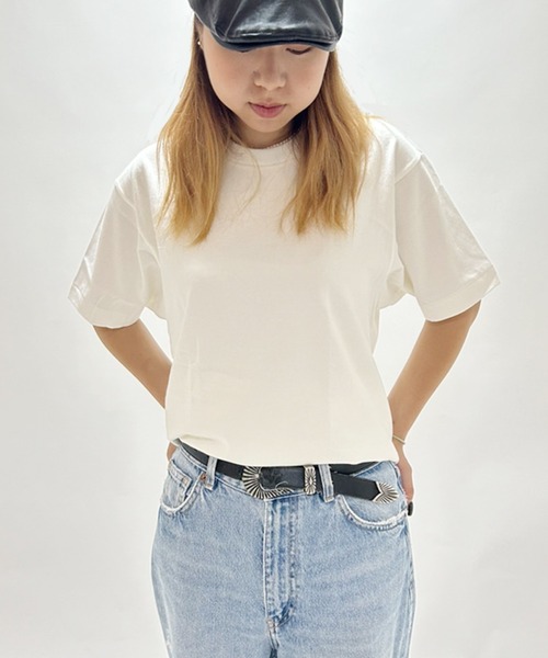 HANES（ヘインズ）の「【HANES/ヘインズ】1P Hanes T-SHIRT SHIRO クルーネックTシャツ（Tシャツ/カットソー・メンズ・ホワイト・XL/L/M/S）」の11枚目の写真