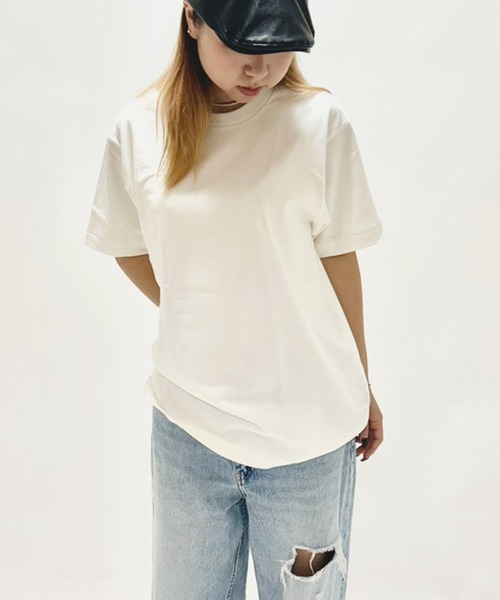 HANES（ヘインズ）の「【HANES/ヘインズ】1P Hanes T-SHIRT SHIRO クルーネックTシャツ（Tシャツ/カットソー・メンズ・ホワイト・XL/L/M/S）」の12枚目の写真
