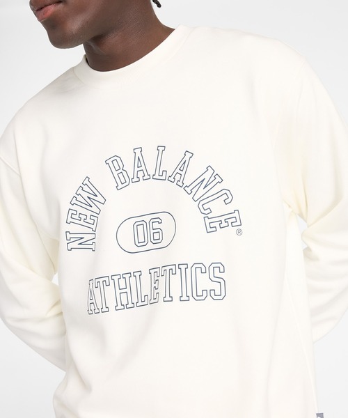 【セール】グラフィックフレンチテリースウェットクルー（スウェット）｜New Balance（ニューバランス）