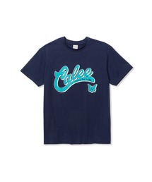 STRETCH CALEE COLLAGE LOGO TEE