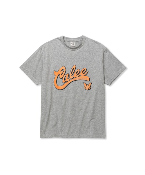 CALEE（キャリー）の「STRETCH CALEE COLLAGE LOGO TEE（Tシャツ/カットソー・メンズ・ネイビー/ブラック/グレー/ホワイト・MEDIUM/LARGE/X-LARGE/SMALL/XX-LARGE）」の7枚目の写真