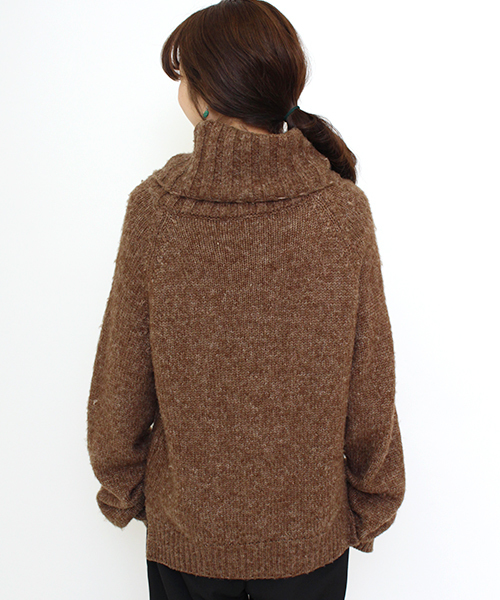 Kastane（カスタネ）の「オフタートルプルオーバー（ニット/セーター・レディース・アイボリー/ブラウン/ブルー/その他14・FREE）」の6枚目の写真