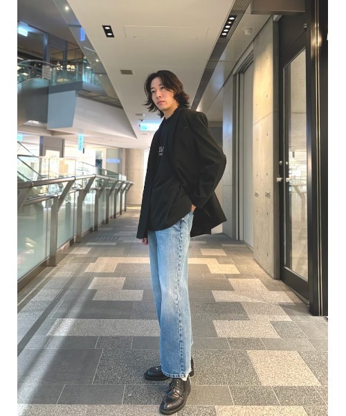 ALLSAINTS（オールセインツ）の「BLAKE FRAYED CROPPED WIDE LEG DENIM JEANS | BLAKE FRAYED クロップド ワイド レッグ デニム ジーンズ（デニムパンツ・レディース・インディゴブルー・24/25/26）」の10枚目の写真