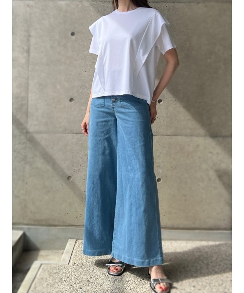 【セール】モノトーンデザインTシャツ（Tシャツ/カットソー）｜Day and Grade（デイアンドグレイド）