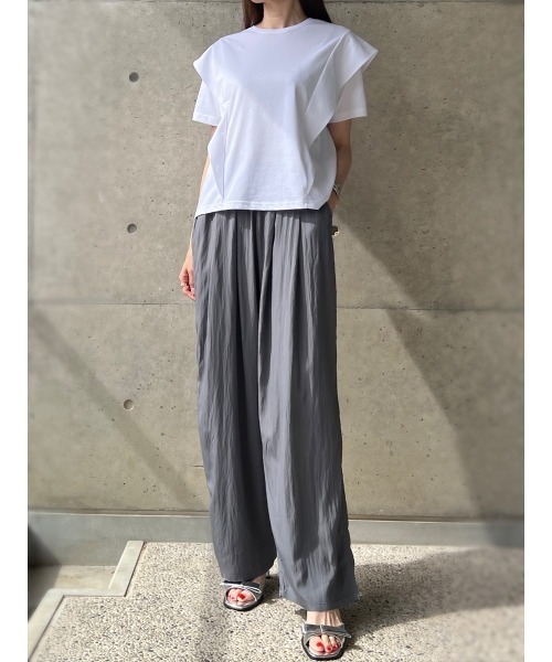 【セール】モノトーンデザインTシャツ（Tシャツ/カットソー）｜Day and Grade（デイアンドグレイド）