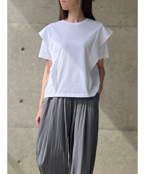 【セール】モノトーンデザインTシャツ（Tシャツ/カットソー）｜Day and Grade（デイアンドグレイド）