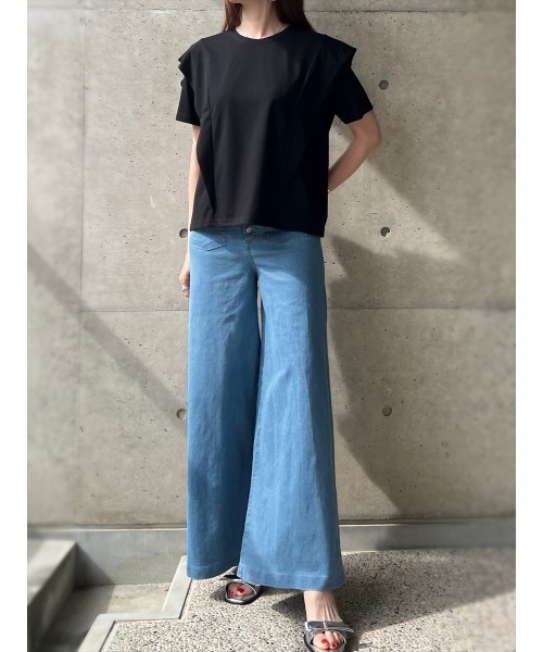 【セール】モノトーンデザインTシャツ（Tシャツ/カットソー）｜Day and Grade（デイアンドグレイド）