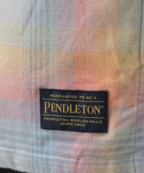 PENDLETON(ペンドルトン)の「【PENDLETON(ペンドルトン)】別注オンブレオープンカラーシャツ(シャツ/ブラウス・メンズ・グレー/ピンク・MEDIUM/LARGE)」の15枚目の写真