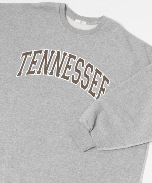 ITEMS URBANRESEARCH（アイテムズ アーバンリサーチ）の「裏起毛ロゴスウェット（スウェット・レディース・グレー系その他/グレー/グリーン・FREE）」の12枚目の写真