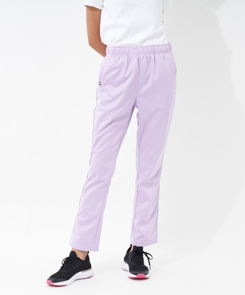 FILA（フィラ）の「裏起毛ジャージ　ロングパンツ（その他パンツ・レディース・ネイビー/ブラック/ラベンダー・X-LARGE/MEDIUM/LARGE）」の3枚目の写真