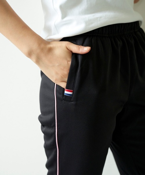 FILA（フィラ）の「裏起毛ジャージ　ロングパンツ（その他パンツ・レディース・ネイビー/ブラック/ラベンダー・X-LARGE/MEDIUM/LARGE）」の12枚目の写真
