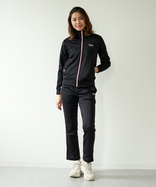 FILA（フィラ）の「裏起毛ジャージ　ロングパンツ（その他パンツ・レディース・ネイビー/ブラック/ラベンダー・X-LARGE/MEDIUM/LARGE）」の7枚目の写真