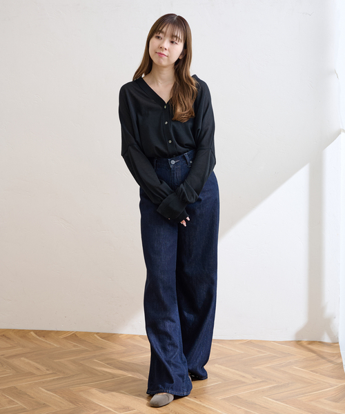 【セール】《WEB限定》Le decore / ル デコレ3cm flower classicメリージェーン（パンプス）｜LE TALON（ルタロン）