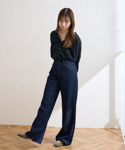 【セール】《WEB限定》Le decore / ル デコレ3cm flower classicメリージェーン（パンプス）｜LE TALON（ルタロン）