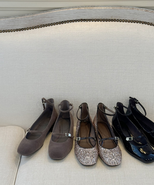 【セール】《WEB限定》Le decore / ル デコレ3cm flower classicメリージェーン（パンプス）｜LE TALON（ルタロン）