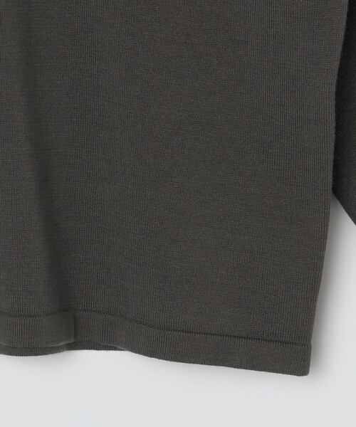 SHIPS（シップス）の「SHIPS: ハイゲージ コットン ウール タートルネック ニット（ニット/セーター・メンズ・ブラック/ダークグレー/カーキ・LARGE/X-LARGE/MEDIUM/SMALL）」の19枚目の写真