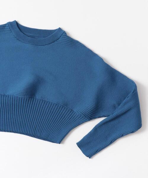 ITEMS URBANRESEARCH(アイテムズ アーバンリサーチ)の「ドルマンリブニットプルオーバー(ニット/セーター・レディース・ブラック/オフホワイト/レッド/ブルー・FREE)」の11枚目の写真