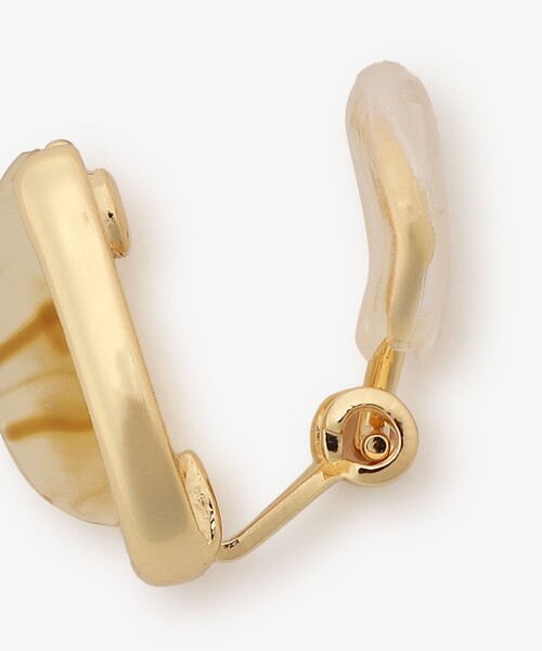 Afternoon Tea（アフタヌーンティー）の「ストーンイヤリング（イヤリング・レディース・ベージュ/グリーン・ONE SIZE）」の6枚目の写真