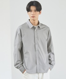 ESSENTIALS WARDROBE（エッセンシャルワードローブ）の「抗しわ吸汗速乾機能性長袖ブロードシャツ（シャツ/ブラウス）」