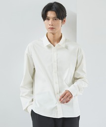 ESSENTIALS WARDROBE（エッセンシャルワードローブ）の「抗しわ吸汗速乾機能性長袖ブロードシャツ（シャツ/ブラウス）」