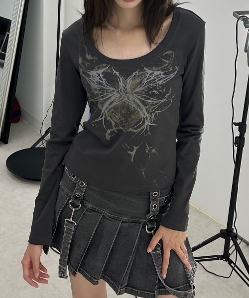 XU（エックスユー）の「【XU】graphic long sleeve（Tシャツ