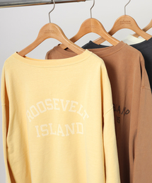 【HOLIDAYS COMFORT】USAコットンインレイウラケプルオーバー