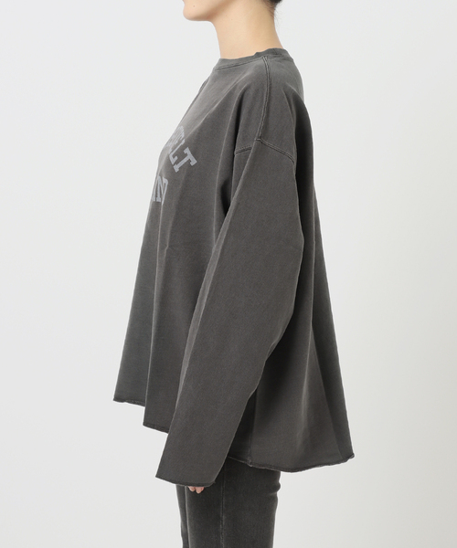 HOLIDAYS COMFORT】USAコットンインレイウラケプルオーバー（T