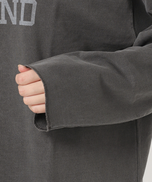 HOLIDAYS COMFORT】USAコットンインレイウラケプルオーバー（T