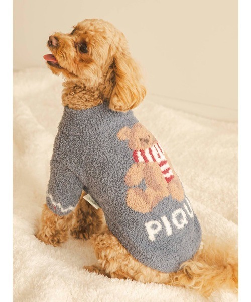 【HOLIDAY】【CAT&DOG】ノルディックプルオーバー（ペットウェア）｜gelato pique（ジェラートピケ）