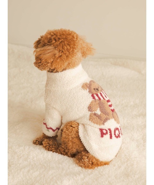 【HOLIDAY】【CAT&DOG】ノルディックプルオーバー（ペットウェア）｜gelato pique（ジェラートピケ）