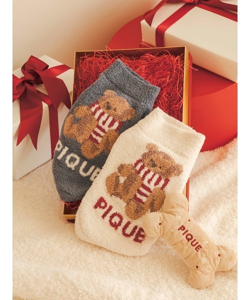 【HOLIDAY】【CAT&DOG】ノルディックプルオーバー（ペットウェア）｜gelato pique（ジェラートピケ）