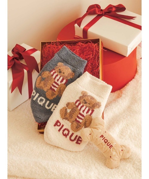 【HOLIDAY】【CAT&DOG】ノルディックプルオーバー（ペットウェア）｜gelato pique（ジェラートピケ）