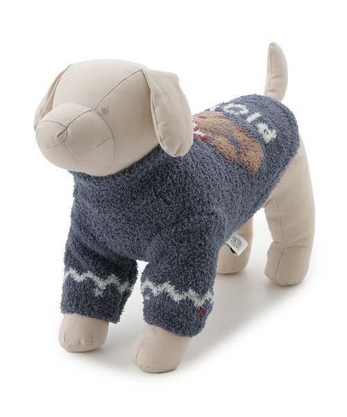 【HOLIDAY】【CAT&DOG】ノルディックプルオーバー（ペットウェア）｜gelato pique（ジェラートピケ）