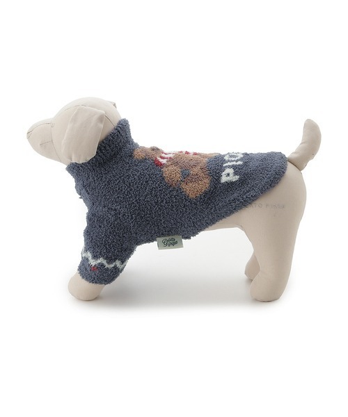 【HOLIDAY】【CAT&DOG】ノルディックプルオーバー（ペットウェア）｜gelato pique（ジェラートピケ）
