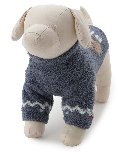 【HOLIDAY】【CAT&DOG】ノルディックプルオーバー（ペットウェア）｜gelato pique（ジェラートピケ）