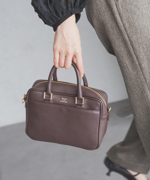 限定値下⭐︎マニュエルミラノ IENA別注 レザーバッグ MIDI ショルダー 追加2》Manuel MILANO/マニュエルミラノ 別注 レザーバッグ MIDI