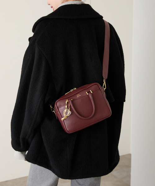 さくら　IENA MANUEL MILANO マニュエルミラノ 追加2》Manuel MILANO/マニュエルミラノ 別注 レザーバッグ MIDI