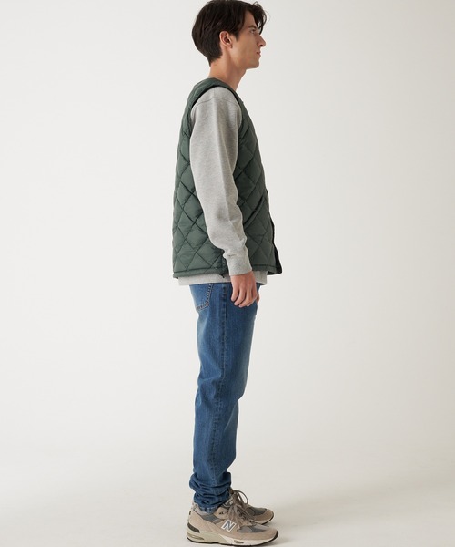 Eddie Bauer(エディーバウアー)の「インナーダウン ベスト(ダウンベスト・メンズ・ダークカーキ/ブラック/チャコールアッシュ・XXL/XL/L/M/S)」の14枚目の写真