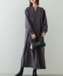 SENSE OF PLACE by URBAN RESEARCH | 『Shortサイズあり』タックシャツワンピース(ワンピース)