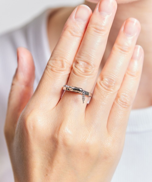 gargle（ガーグル）の「gargle ガーグル：アニマルシリーズ　馬　ホース　リング（リング・レディース・シルバー/ゴールド・FREE）」の3枚目の写真