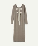 leinwande（ラインヴァンド）の「【leinwande】Belted Knit Dress