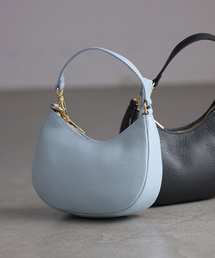 【AULENTTI/オウレンティ】ハーフムーンショルダーBAG