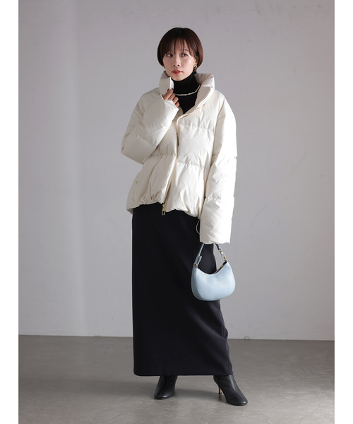 La TOTALITE（ラトータリテ）の「【AULENTTI/オウレンティ】ハーフムーンショルダーBAG（ショルダーバッグ・レディース・ブルー/ブラック・FREE）」の4枚目の写真