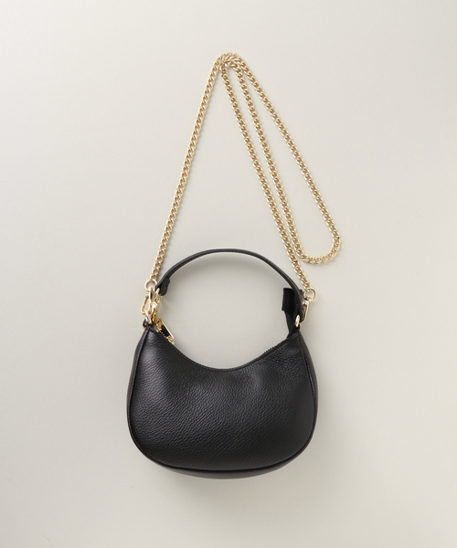 セール】【AULENTTI/オウレンティ】ハーフムーンショルダーBAG
