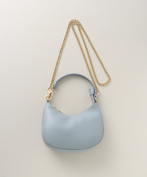 セール】【AULENTTI/オウレンティ】ハーフムーンショルダーBAG