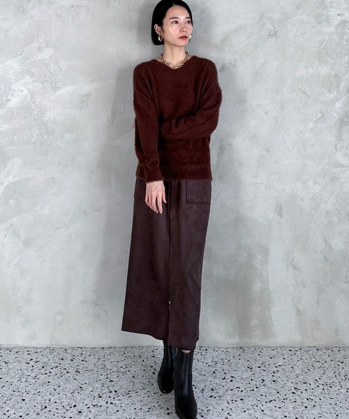 DOUX ARCHIVES シャギータートルプルオーバー DOUX ARCHIVES ニット セーター シャギータートルプルオーバー