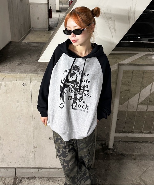 セダクル パーカー sedacle」 ジップアップパーカー LARGE ライトブルー メンズ